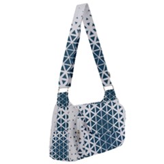 Business Blue Triangular Pattern Post Office Delivery Bag