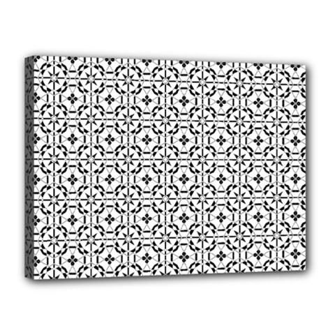 Decorative Ornamental Canvas 16  X 12  (stretched) by Mariart