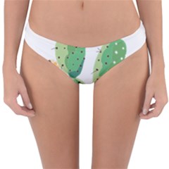 Cactaceae Thorns Spines Prickles Reversible Hipster Bikini Bottoms by Mariart