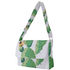 Cactaceae Thorns Spines Prickles Full Print Messenger Bag by Mariart