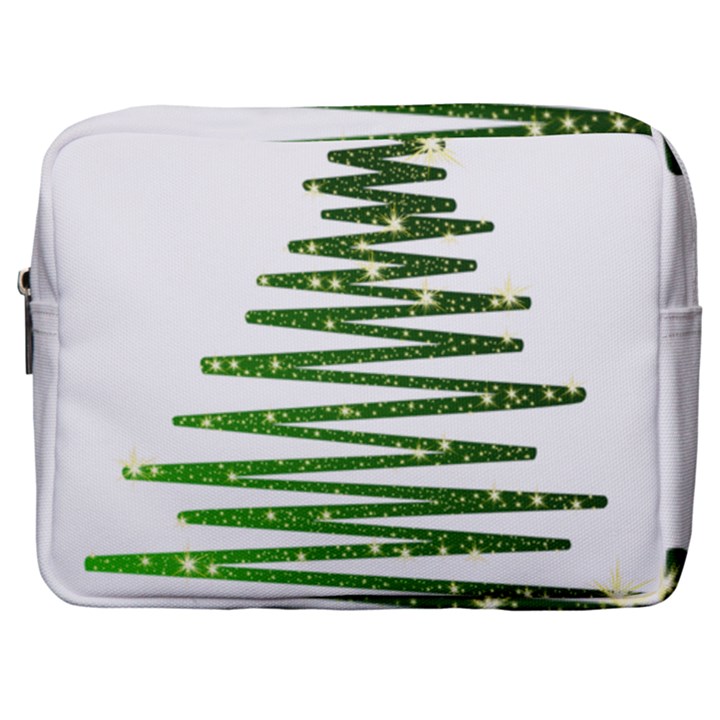 Christmas Tree Spruce Make Up Pouch (Large)