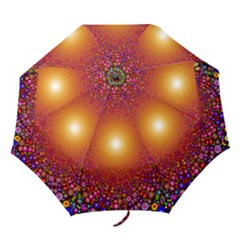 Color Background Structure Lines Polka Dots Folding Umbrellas by Mariart