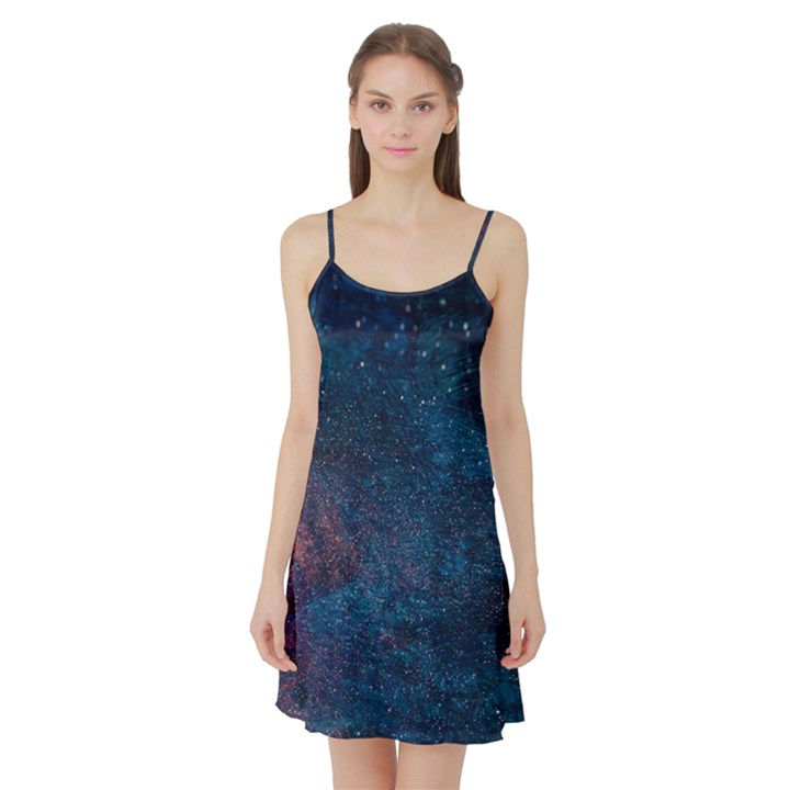 Cosmic Quest Satin Night Slip