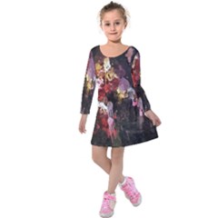 Allure Kids  Long Sleeve Velvet Dress by JezebelDesignsStudio