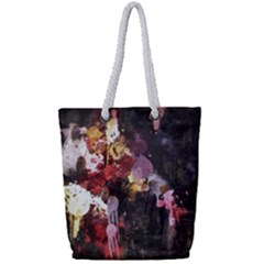 Allure Full Print Rope Handle Tote (small) by JezebelDesignsStudio