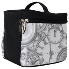 Time Goes On Make Up Travel Bag (big) by JezebelDesignsStudio