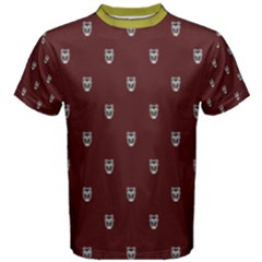 Red/Gold (pattern) Men s Cotton Tee