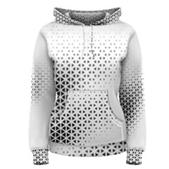 Geometric Abstraction Pattern Women s Pullover Hoodie