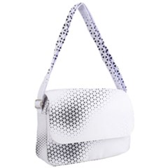 Geometric Abstraction Pattern Courier Bag