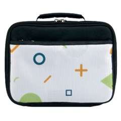 Geometry Triangle Line Lunch Bag by Mariart