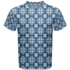 Flower Decorative Ornamental Men s Cotton Tee