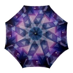 Geometric Triangle Golf Umbrellas
