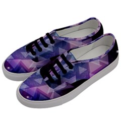 Geometric Triangle Men s Classic Low Top Sneakers