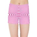 Hypnotic Psychedelic Abstract Ray Kids  Sports Shorts View1