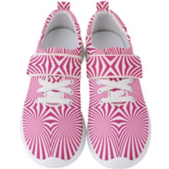 Hypnotic Psychedelic Abstract Ray Men s Velcro Strap Shoes
