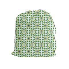 Leaf Leaves Flora Drawstring Pouch (xl)