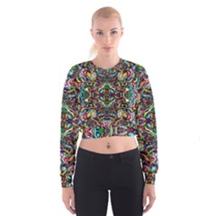 3 2 1 1c Cropped Sweatshirt by ArtworkByPatrick