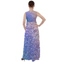 Pastel Rainbow Shimmer - Eco- Glitter Empire Waist Velour Maxi Dress View2