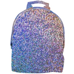 Pastel Rainbow Shimmer - Eco- Glitter Mini Full Print Backpack