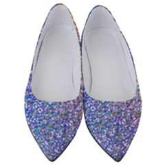 Pastel Rainbow Shimmer - Eco- Glitter Women s Low Heels by WensdaiAmbrose