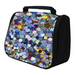 New Years Shimmer - Eco -glitter Full Print Travel Pouch (small) by WensdaiAmbrose