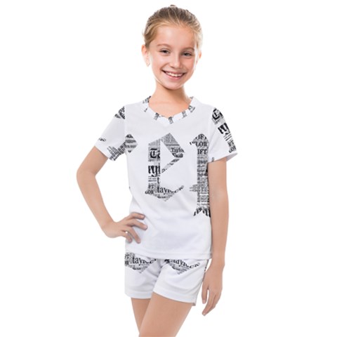 Taylor Swift Kids  Mesh Tee And Shorts Set by taylorswift