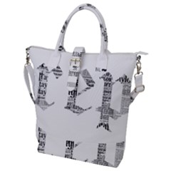 Taylor Swift Buckle Top Tote Bag