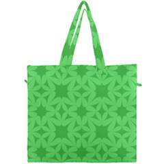 Green Magenta Wallpaper Seamless Pattern Canvas Travel Bag by Mariart