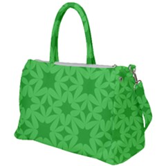 Green Magenta Wallpaper Seamless Pattern Duffel Travel Bag