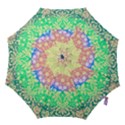 Hippie Fabric Background Tie Dye Hook Handle Umbrellas (Medium) View1