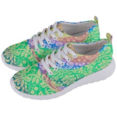 Hippie Fabric Background Tie Dye Men s Lightweight Sports Shoes by Mariart