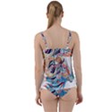 Goat Sheep Ethnic Twist Front Tankini Set View2