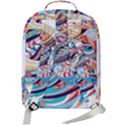 Goat Sheep Ethnic Double Compartment Backpack View3