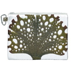 Leaf Tree Canvas Cosmetic Bag (xxl) by Mariart