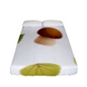 Leaves Mushrooms Fitted Sheet (Full/ Double Size) View1