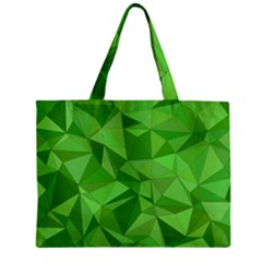 Mosaic Tile Geometrical Abstract Zipper Mini Tote Bag