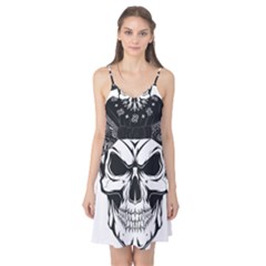 Kerchief Human Skull Camis Nightgown by Mariart