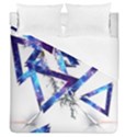 Metal Triangle Duvet Cover (Queen Size) View1