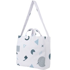 Shape Vector Triangle Square Shoulder Tote Bag