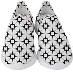 Star Background Kids  Slip On Sneakers