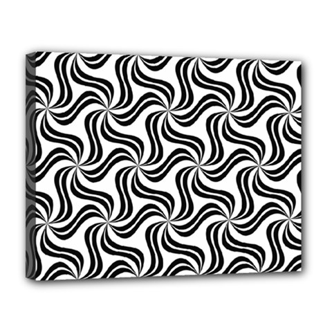 Soft Pattern Repeat Canvas 14  X 11  (stretched)