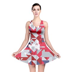 Technology Triangle Reversible Skater Dress by Mariart