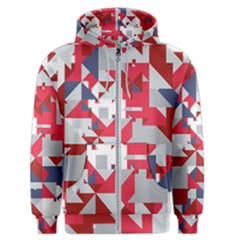 Technology Triangle Men s Zipper Hoodie by Mariart