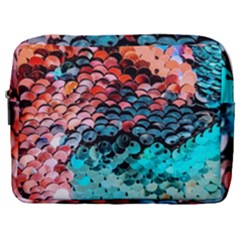 Dragon Scales Make Up Pouch (large) by WensdaiAmbrose