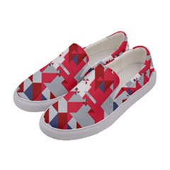 Technology Triangle Women s Canvas Slip Ons by Mariart