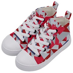 Technology Triangle Kids  Mid-top Canvas Sneakers