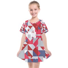 Technology Triangle Kids  Smock Dress by Mariart