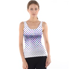 Star Curved Background Geometric Tank Top by Mariart