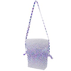 Star Curved Background Geometric Folding Shoulder Bag