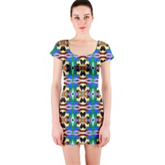 Ml 34 Short Sleeve Bodycon Dress by ArtworkByPatrick